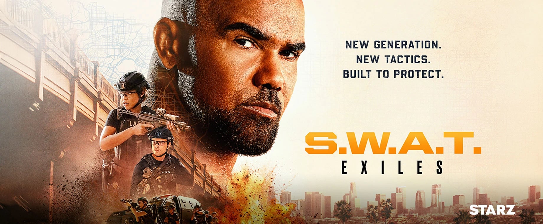 STARZ exclusive title S.W.A.T. Exiles Season 1