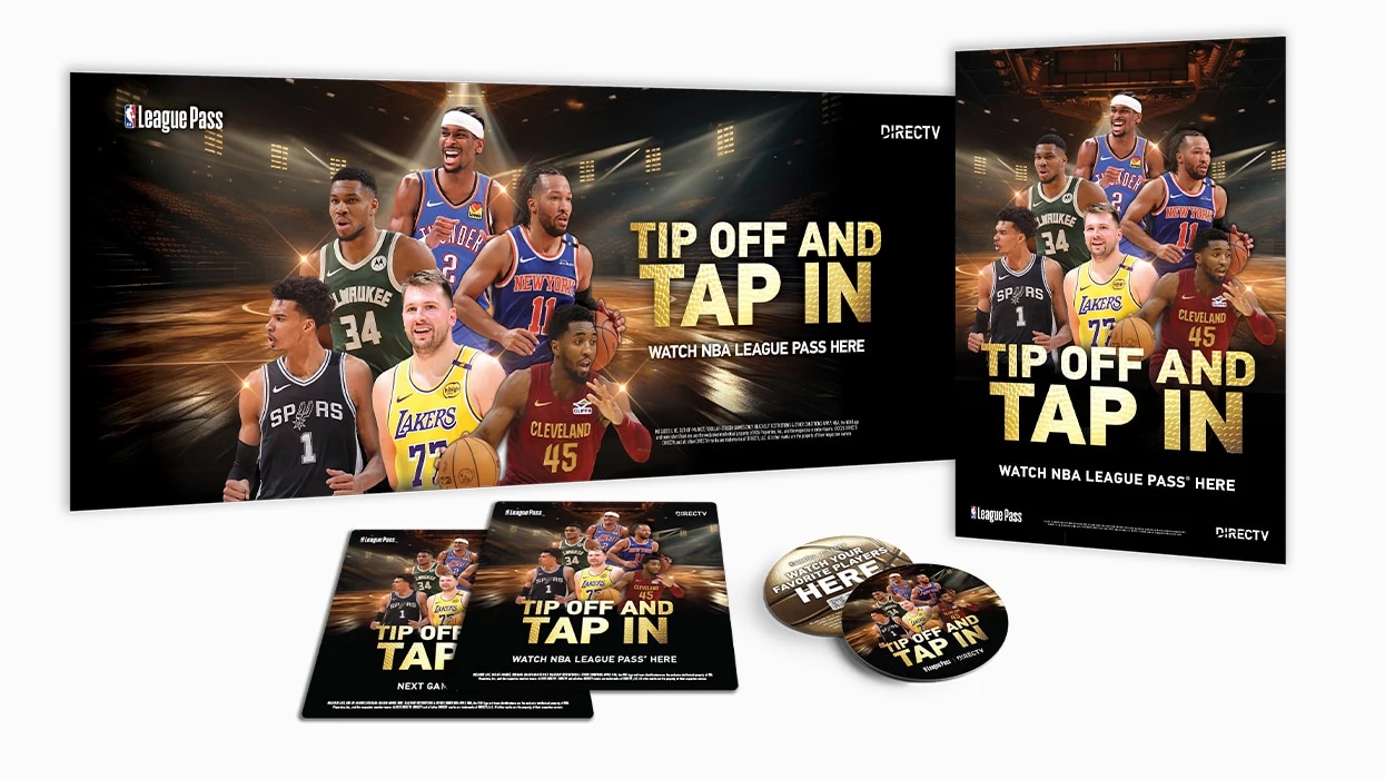 Tip off and tap in with NBA League Pass. DIRECTV FOR BUSINESS.