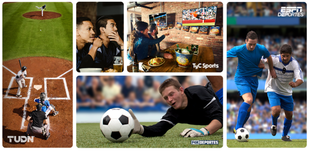 DIRECTV FOR BUSINESS. TUDN, Tyc Sports, ESPN Deportes