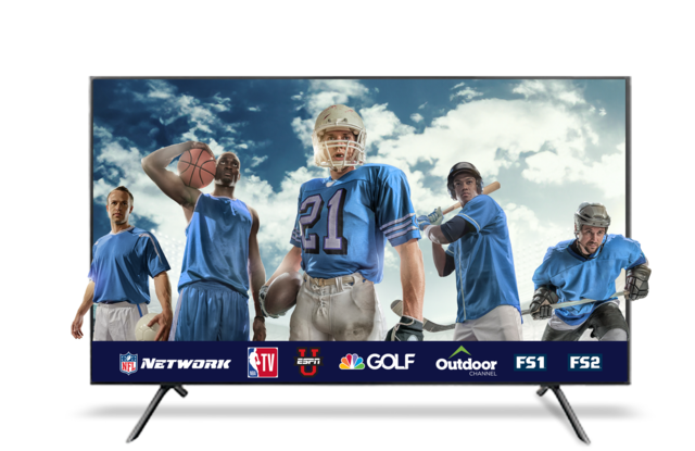 DIRECTV for BUSINESS. NFL Network, NBA TV, ESPN U, NBC Golf, Outdoor channel, FS1, FS2